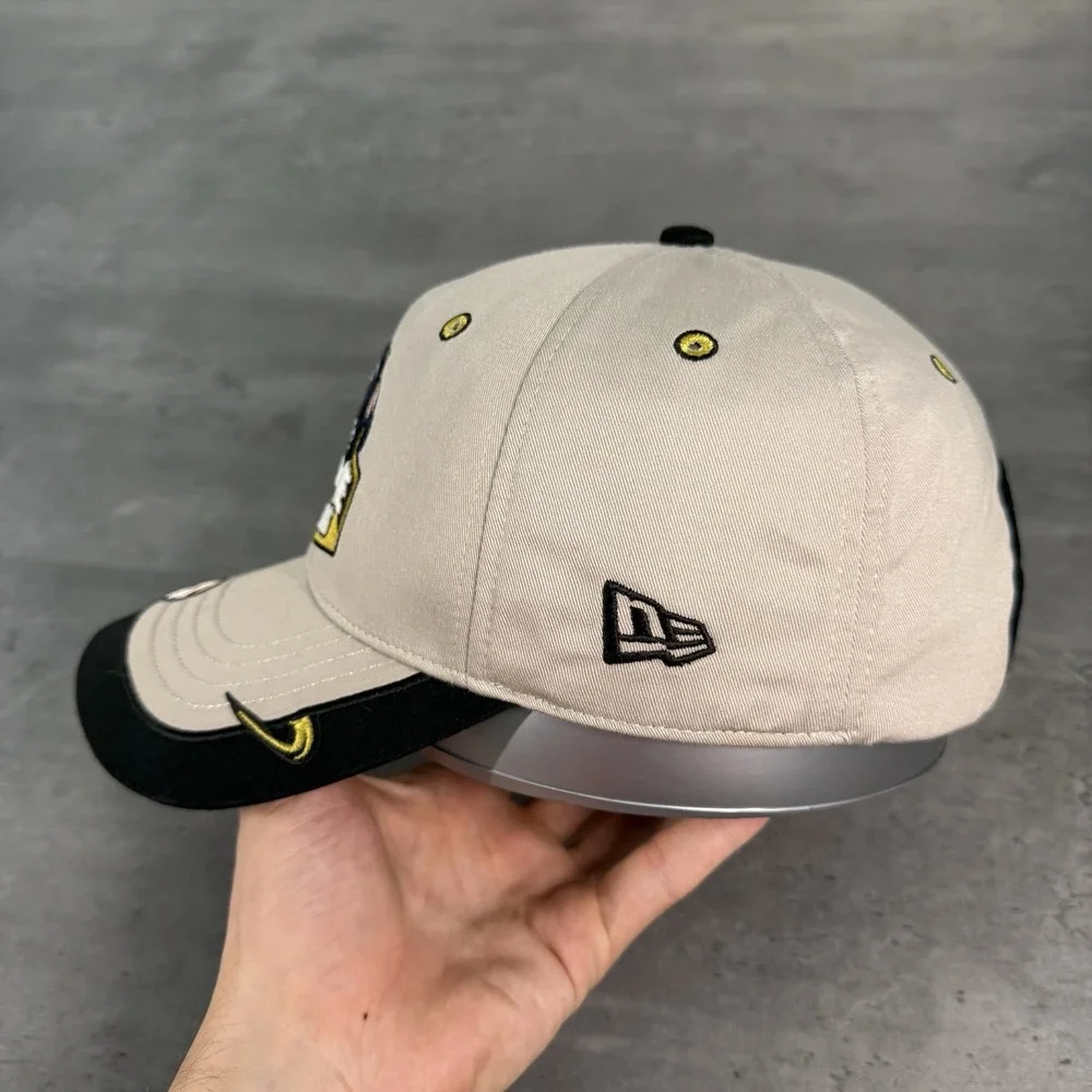 Vintage Los Angeles Angels Hat New‎ Era Gray Navy Gold AL League Champions Cap